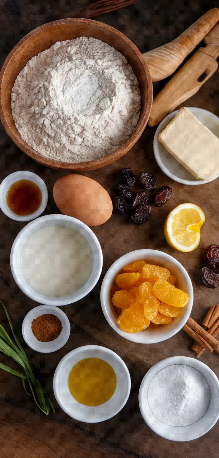 Ingredients photo for Recipe Christmas Stollen