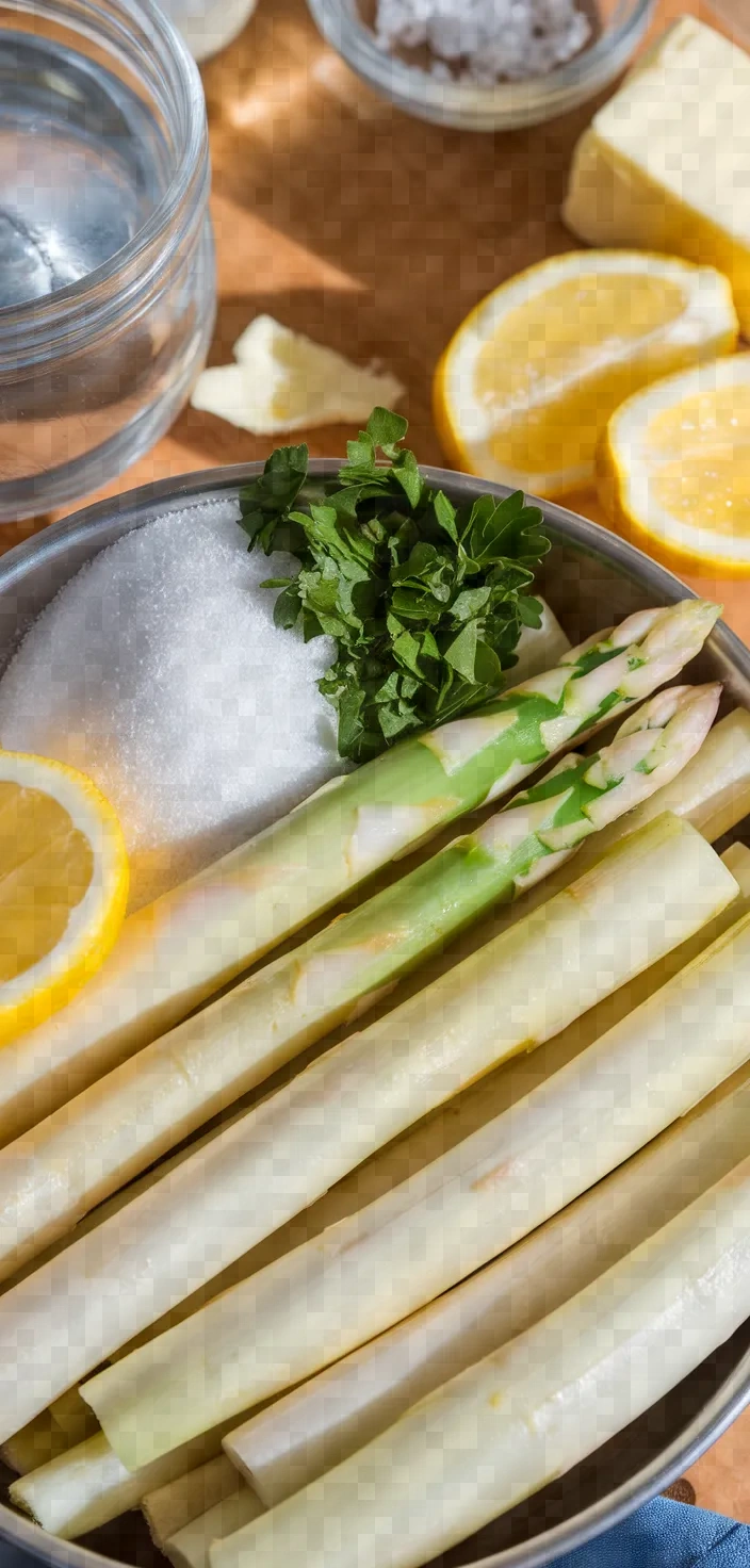Ingredients photo for Spargelzeit White Asparagus Recipe