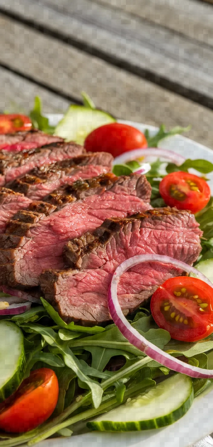 Beef Salad With A Touch Of Summer Recipe