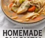 Homemade Chicken Noodle Soup Recipe
